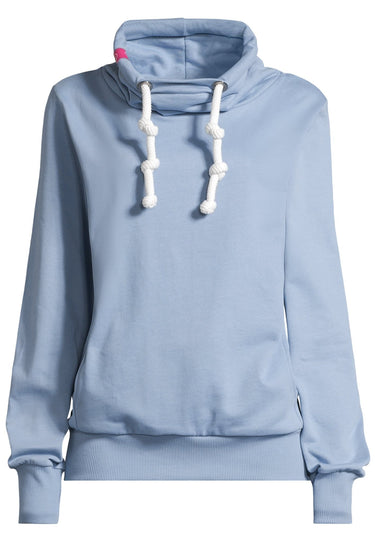 salzhaut - Loff Damen Relaxed-Fit - Hoodie - Langarmshirt - Longsleeve - 2 - #farbe_ice-blue