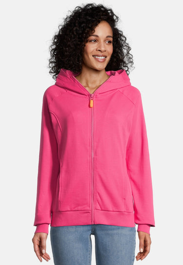 salzhaut - LÖSEN Damen Oversized - Hoodie - Kapuzenpulli - Sweatjacke - 6 - #farbe_pink