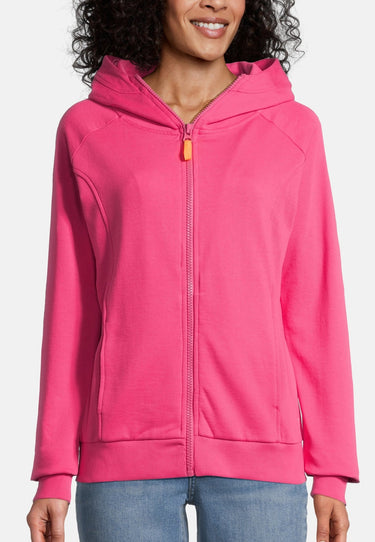 salzhaut - LÖSEN Damen Oversized - Hoodie - Kapuzenpulli - Sweatjacke - 8 - #farbe_pink
