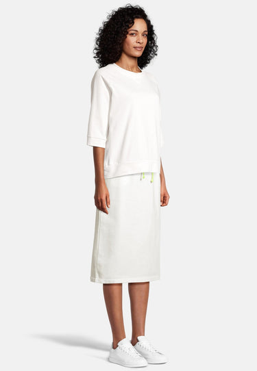 salzhaut - LUMPSACK Damen Oversized - Rock - Sweat 5 - #farbe_offwhite