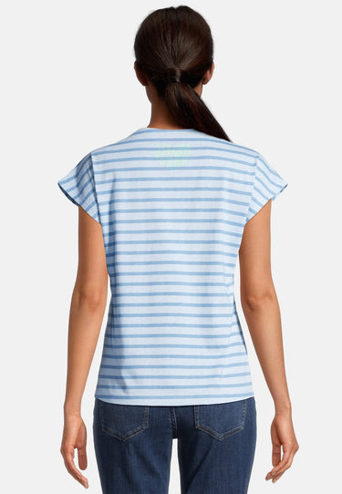 salzhaut - LUNKOHR Damen Figurbetont - bunt - Damen - ringel - 4 - #farbe_ice-blue