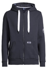 salzhaut - MAKKER Herren Sweatjacke Regular Fit - adenauer & co - Anker - Basic - 13 - #farbe_Navy