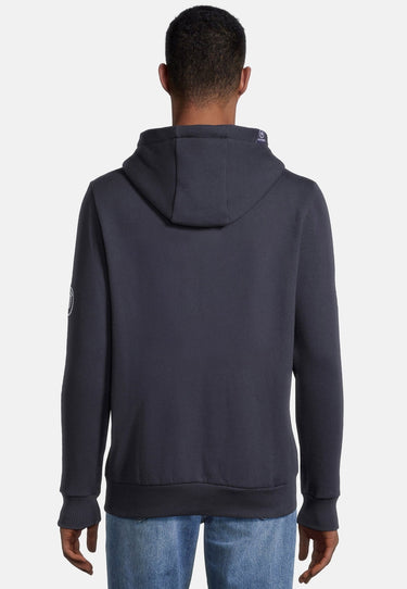 salzhaut - MAKKER Herren normale Passform - Hamburg - Sweatjacke - Ärmeleinsatz - 14 - #farbe_navy