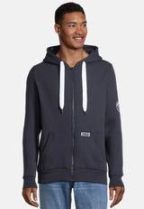 salzhaut - MAKKER Herren Sweatjacke Regular Fit - adenauer & co - Anker - Basic - 12 - #farbe_Navy