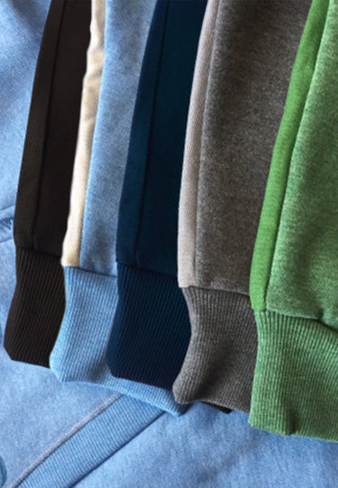 salzhaut - MAKKER Herren normale Passform - Hamburg - Sweatjacke - Ärmeleinsatz - 3 - #farbe_bottle-green