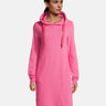 Salzhaut - MÖÖV Damen Leicht tailliert - Hamburg - Hoodiekleid - Kleid - 1 - #farbe_pink