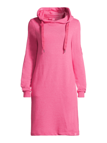 Salzhaut - MÖÖV Damen Leicht tailliert - Hamburg - Hoodiekleid - Kleid - 2 - #farbe_pink
