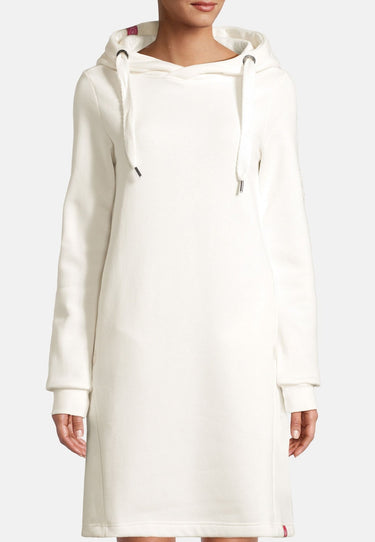 Salzhaut - MÖÖV KLEID Damen Leicht tailliert - Hoodiekleid - Kleid - kuschelig - 3 - #farbe_offwhite