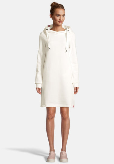 Salzhaut - MÖÖV KLEID Damen Leicht tailliert - Hoodiekleid - Kleid - kuschelig - 1 - #farbe_offwhite