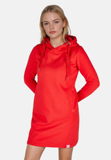 salzhaut - MÖÖV KLEID Damen Knielanges Kleid (Midi) Leicht tailliert - adenauer & co - Anker - Basic - 3 - #farbe_Red