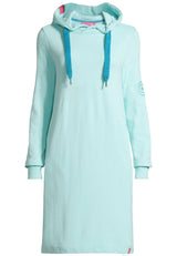 salzhaut - MÖÖV KLEID Damen Knielanges Kleid (Midi) Leicht tailliert - adenauer & co - Anker - Basic - 19 - #farbe_Aqua