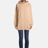 Salzhaut - MÖHL Damen Oversized - Hoodie - Kapuzenpullover - Langarmshirt - 1 - #farbe_camel