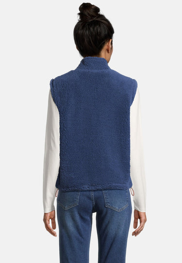 salzhaut - Momang Damen normale Passform - Damen - Teddy - Weste - 9 - #farbe_navy