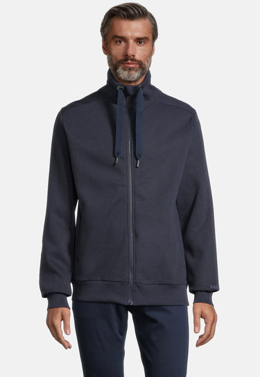 salzhaut - MOOL Herren normale Passform - Rollkragen - Sweatjacke - Turtleneck - 7 - #farbe_navy