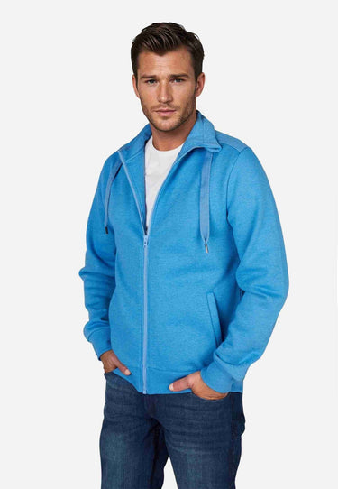salzhaut - MOOL Herren normale Passform - Rollkragen - Sweatjacke - Turtleneck - 3 - color_Ocean Blue