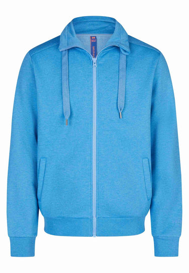 salzhaut - MOOL Herren normale Passform - Rollkragen - Sweatjacke - Turtleneck - 2 - color_Ocean Blue