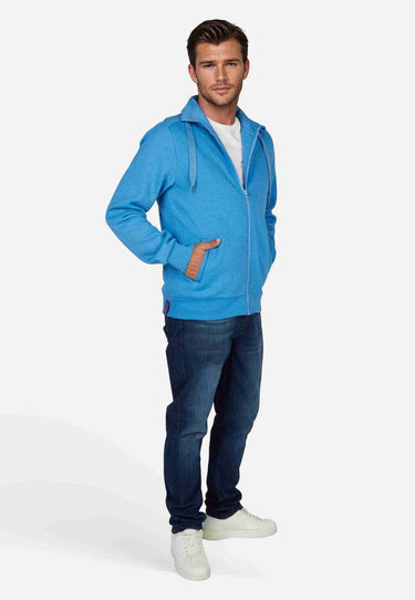 salzhaut - MOOL Herren normale Passform - Rollkragen - Sweatjacke - Turtleneck - 5 - color_Ocean Blue