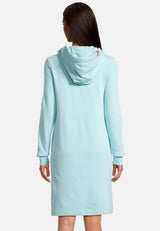salzhaut - MÖÖV KLEID Damen Knielanges Kleid (Midi) Leicht tailliert - adenauer & co - Anker - Basic - 22 - #farbe_Aqua