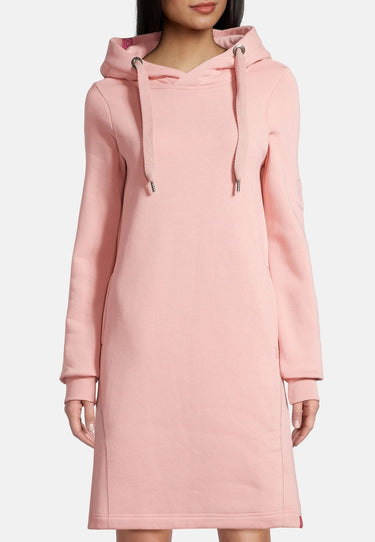 salzhaut - MÖÖV KLEID Damen Leicht tailliert - Hoodiekleid - Kleid - kuschelig - 8 - #farbe_pearl