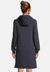 salzhaut - MÖÖV KLEID Damen Knielanges Kleid (Midi) Leicht tailliert - adenauer & co - Anker - Basic - 29 - #farbe_Navy