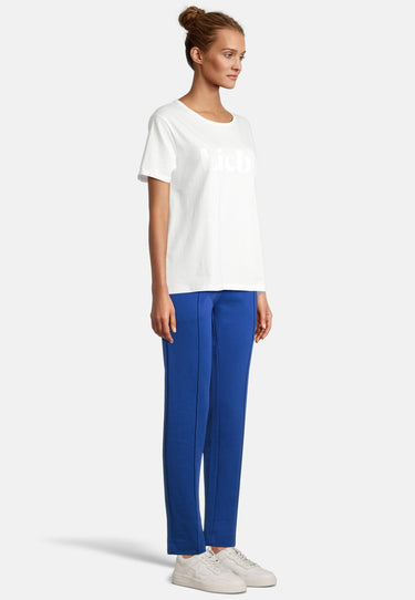 salzhaut - MORATZ Damen Leicht tailliert - Damen - Frontprint - love - 10 - #farbe_offwhite