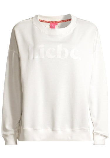 salzhaut - MUDDERHUS Damen Oversized - Damen - Frontprint - Sweatshirt - 7 - #farbe_offwhite