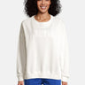 salzhaut - MUDDERHUS Damen Oversized - Damen - Frontprint - Sweatshirt - 6 - #farbe_offwhite