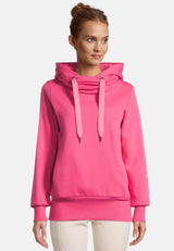 Salzhaut - NEES Damen Oversized - Hoodie - Kapuzenpullover - Langarmshirt - 6 - #farbe_pink