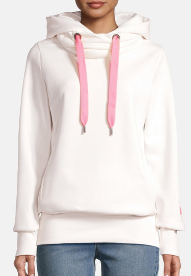 salzhaut - NEES Damen Oversized - Hoodie - Kapuzenpullover - Langarmshirt - 3 - #farbe_offwhite