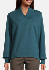 Salzhaut - Neeßeln Damen normale Passform - Reduziert - Rundhals - Sweatshirt - 8 - #farbe_dragonfly