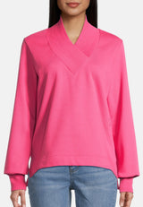Salzhaut - Neeßeln Damen normale Passform - Reduziert - Rundhals - Sweatshirt - 3 - #farbe_pink