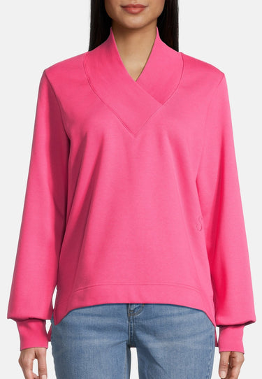 salzhaut - Neeßeln Damen normale Passform - Rundhals - Sweatshirt - Troyer - 3 - #farbe_pink