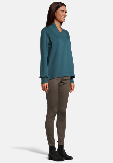 salzhaut - Neeßeln Damen normale Passform - Rundhals - Sweatshirt - Troyer - 10 - #farbe_dragonfly