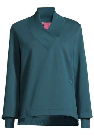 salzhaut - Neeßeln Damen normale Passform - Rundhals - Sweatshirt - Troyer - 7 - #farbe_dragonfly