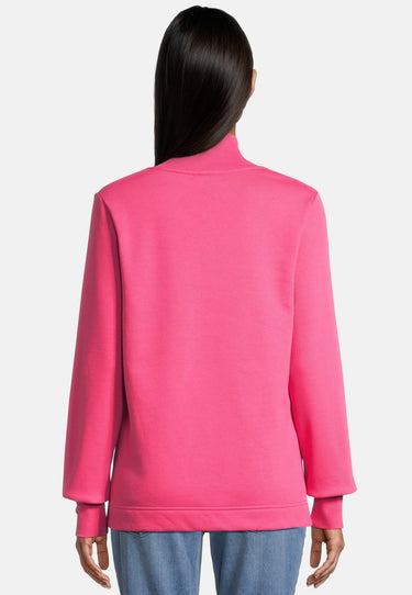 salzhaut - Neeßeln Damen normale Passform - Rundhals - Sweatshirt - Troyer - 4 - #farbe_pink