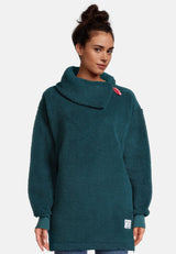 salzhaut - NEIELK Damen Fleecepullover normale Passform - adenauer & co - Anker - Basic - 7 - #farbe_Dragonfly