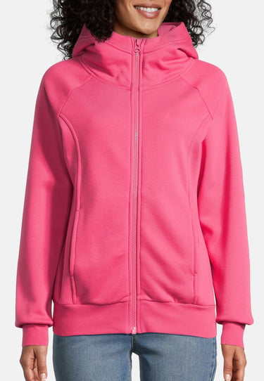 salzhaut - Nelkensöker Damen Leicht tailliert - Hoodie - Sweatjacke - Sweatshirt - 3 - #farbe_pink