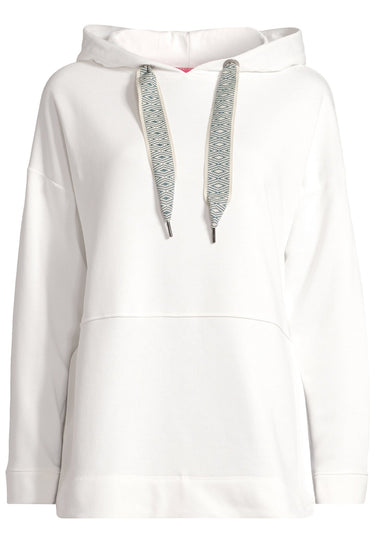 salzhaut - Netwieser Damen Oversized - Hoodie - Kapuzenpullover - Langarmshirt - 2 - #farbe_offwhite