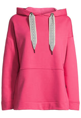 Salzhaut - Netwieser Damen Oversized - Hoodie - Kapuzenpullover - Langarmshirt - 7 - #farbe_pink
