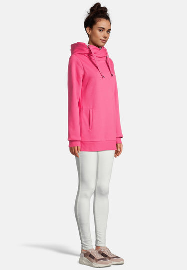 salzhaut - NOBERSCH Damen Leicht tailliert - Hoodie - Kapuzenpullover - Langarmshirt - 5 - #farbe_pink