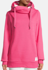 salzhaut - NOBERSCH Damen Hoodie Leicht tailliert - adenauer & co - Anker - Basic - 4 - #farbe_Pink