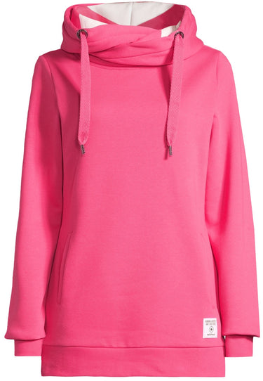 salzhaut - NOBERSCH Damen Leicht tailliert - Hoodie - Kapuzenpullover - Langarmshirt - 2 - #farbe_pink