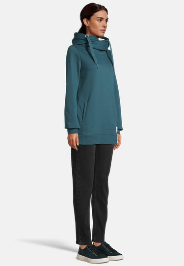 salzhaut - NOBERSCH Damen Leicht tailliert - Hoodie - Kapuzenpullover - Langarmshirt - 10 - #farbe_dragonfly