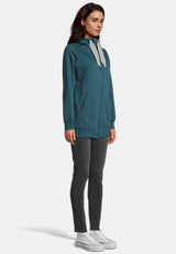 Salzhaut - Nordörp Damen Leicht tailliert - Hoodie - Hoodiejacke - Reduziert - 10 - #farbe_dragonfly