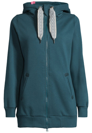 salzhaut - Nordörp Damen Leicht tailliert - Hoodie - Hoodiejacke - Sweatjacke - 7 - #farbe_dragonfly