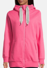 Salzhaut - Nordörp Damen Leicht tailliert - Hoodie - Hoodiejacke - Reduziert - 3 - #farbe_pink