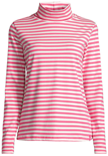 salzhaut - NÖßEN Damen normale Passform - Rollkragen - Sweatshirt - Turtleneck - 7 - #farbe_offwhite-pink