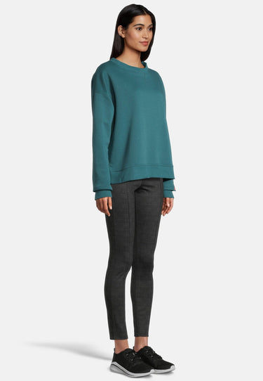 salzhaut - Nössewies Damen Oversized - Pullover - Rundhals - Sweatshirt - 15 - #farbe_dragonfly