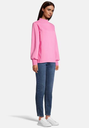 salzhaut - OANEWEETEN Damen Oversized - Hamburg - Seitenschlitze - Sweatshirt - 5 - #farbe_blossom