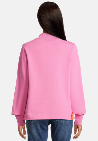 salzhaut - OANEWEETEN Damen Oversized - Hamburg - Seitenschlitze - Sweatshirt - 4 - #farbe_blossom